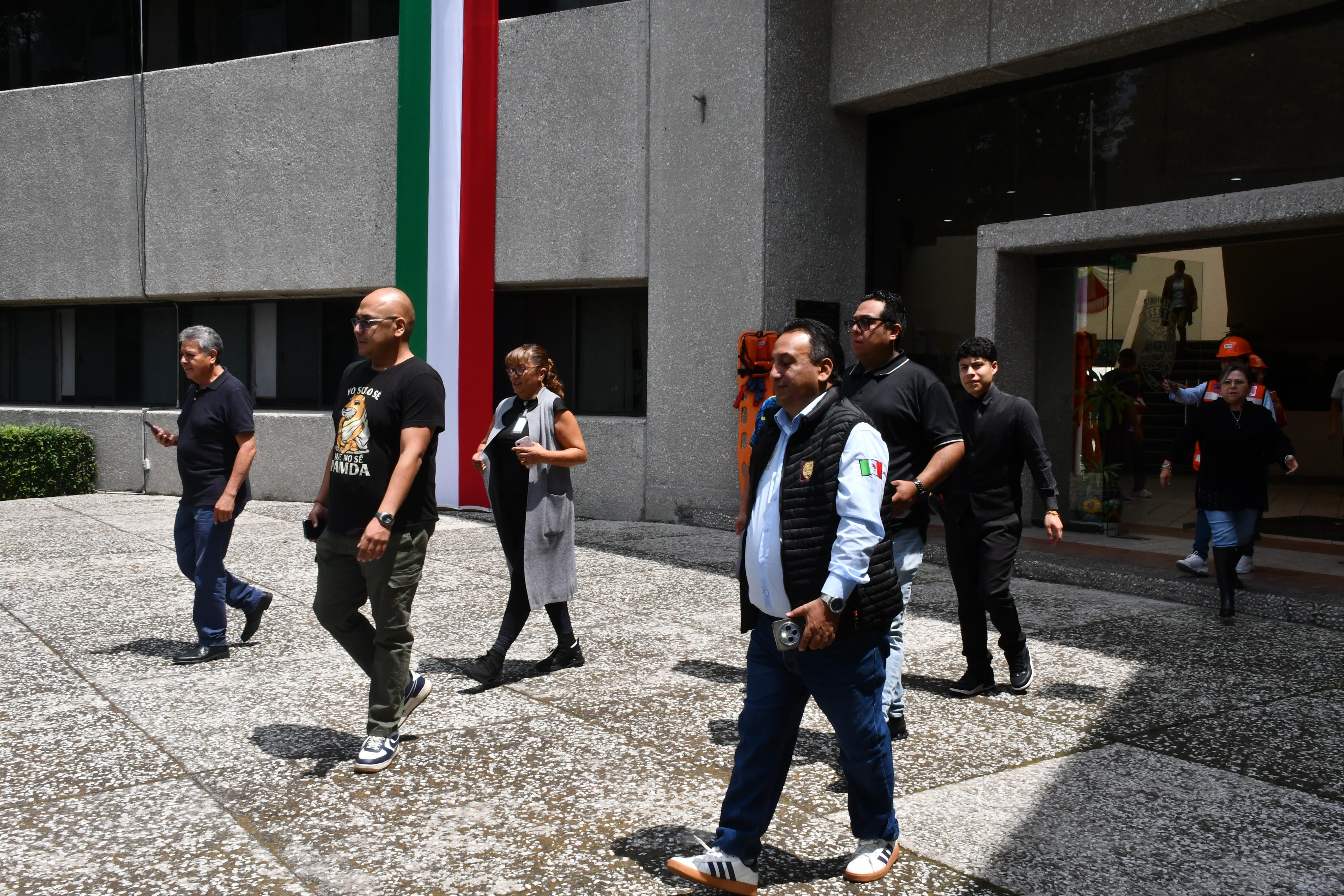 2do. Simulacro Nacional Sede SNTISSSTE